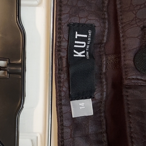 Kut From The Kloth Connie Slim Fit Coated Jeans - Picture 4 of 12